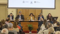 Presentaci�n no Museo do Pobo de �Santiago proxectado�