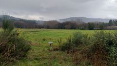 La parcela donde se construir� el nuevo centro de Coru�a British School est� vac�a.
