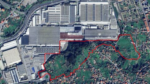 Plano que indica la superficie donde se ejecutar� la ampliaci�n.