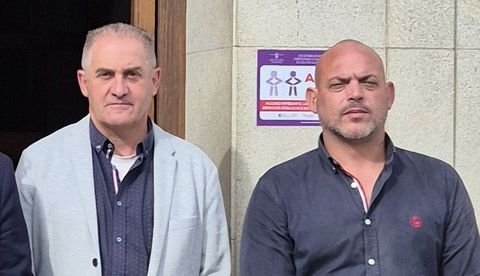 Amable Fernández y Antonio Núñez, en una foto de archivo.