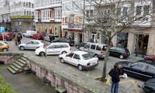 El incidente o pelea ocurri� cerca de la entrada al aparcamiento subterr�neo de Armas.