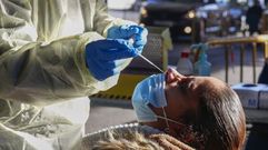 Chantada es el municipio del sur de Lugo en el que m�s est�n creciendo los contagios en los �ltimos d�as. En la foto, un momento del cribado que se llev� a cabo en esa localidad a mediados de diciembre 