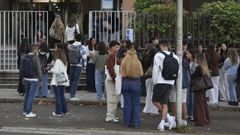 Inicio de curso el pasado mes de septiembre en la Facultade de Enfermara de Santiago