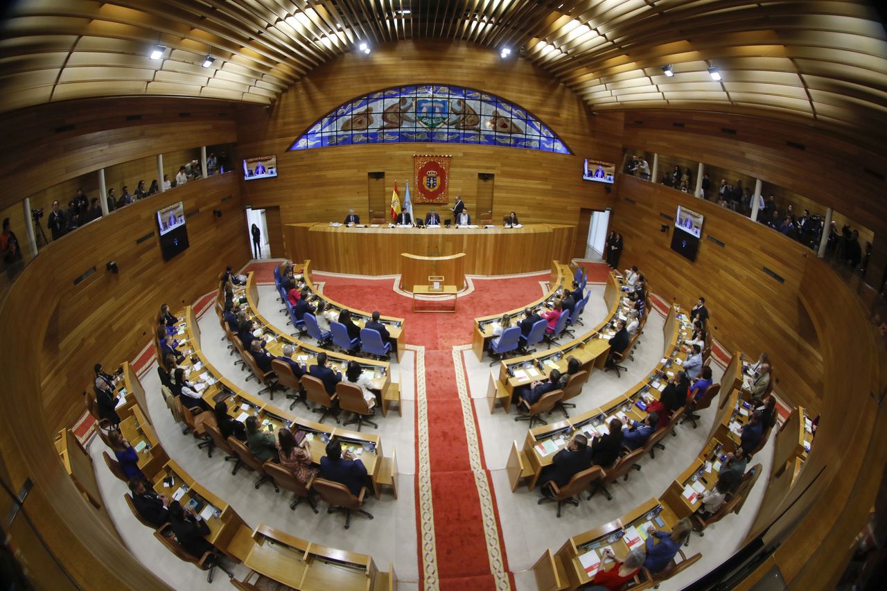 La planta de Altri y el futuro de Galicia en Europa centrarán el próximo pleno del Parlamento