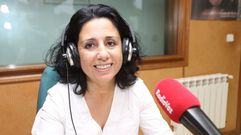 Lamela, en una visita a Radio Voz, antes de la pandemia