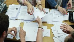 Recuento del voto exterior en las �ltimas elecciones generales.