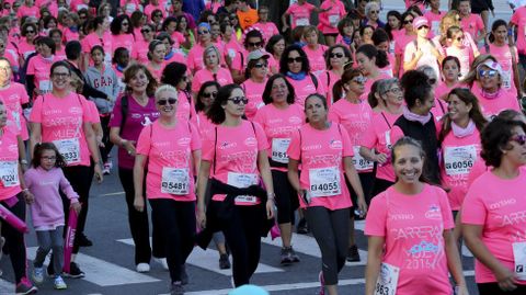 Carrera de la mujer 2016 en A Coruña