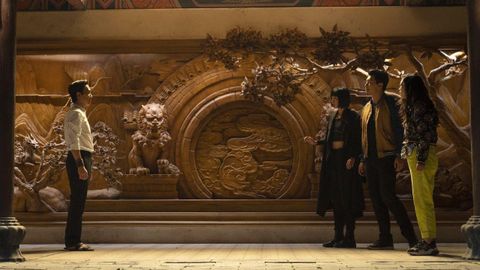 Fotograma del filme «Shang-Chi y la leyenda de los diez anillos», dirigido por Destin Cretton.