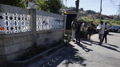 Yohanna Comesa�a, quemada en Valadares. Su expareja, Borja Rial, la roci� con gasolina en la puerta de su casa y le prendi� fuego.