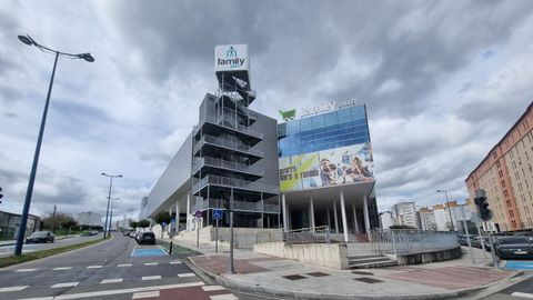 El centro comercial Abella de Lugo.