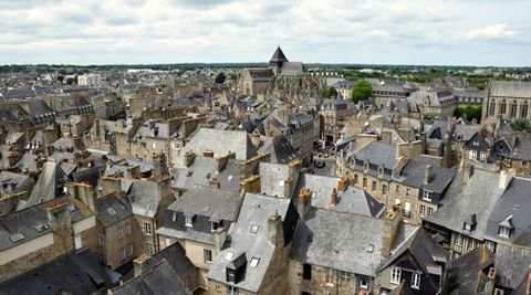 Dinan. Vistas desde la torre del campanario