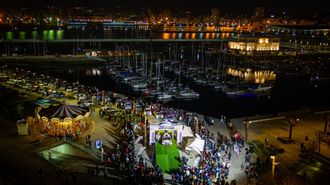 Salida del rali de A Coru&ntilde;a desde O Parrote en la edici&oacute;n del a&ntilde;o 2022.