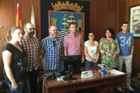 Foto del nuevo gobierno, con la ausencia de Isabel Reim�ndez.