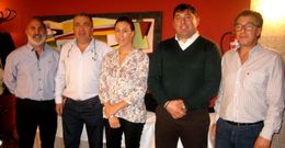 Homenajeados. Los mandatarios homenajeados: Manuel Fari�as Su�rez, Javier Souto Facal, Silvia Seoane Pazos, Pedro Lantes Cambre y Rafael Garc�a Torres. No acudieron Jes�s Lorenzo y Renato Penedo. 