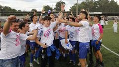 La familia del Velle celebr� el �xito por todo lo alto