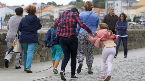 Temporal en el concello de Ares