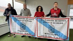 Marcos Fajardo, Margarita Hermo y Luis Pi�eiro presentaron la regata.