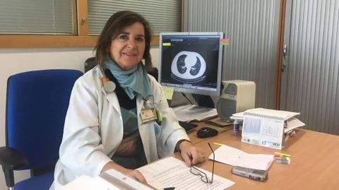 Aida Quero es la jefa del servicio de neumologa ocupacional del INS