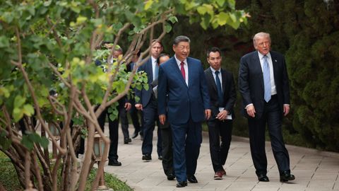 Encuentro de este viernes entre Trump y Xi en Zhongnanhai