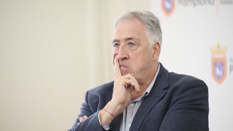 El alcalde de Pamplona, Joseba Asiron, en una imagen de archivo.