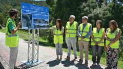 Presentaci�n de las obras del Ponte da Esperela en Leiro