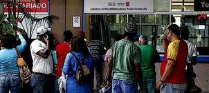 O cheque social do Concello fixo aflorar a enorme bolsa de pobreza que existe na cidade. 