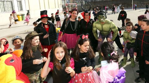 Fiestas de Carnavales en los colegios de Barbanza