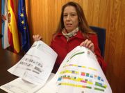La concejala mostr� la propuesta del gobierno local para redistribuir los puestos