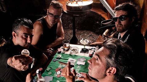 Trash Tornados: Bobby Gonzales, Pablo Souto, Kiko Flores, Pibli Gonz�lez