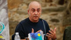 O escritor Ant�n Riveiro Coello.