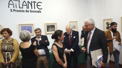 ENTREGA DE LOS PREMIOS ATLANTE EN EL MUSEO DEL GRAVADO DE ARTES E INAUGURACION DE LA EXPOSICION DE TODOS LOS PREMIADOS DE LOS ULTIMOS 10 AOS