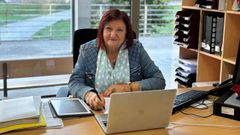 Teresa Liz, profesora del IES Eduardo Blanco Amor de Culleredo, se jubiló tras 43 años de trayectoria profesional en distintos centros