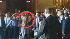 El v�deo definitivo que demuestra que la reina Letizia se enfrent� a do�a Sof�a