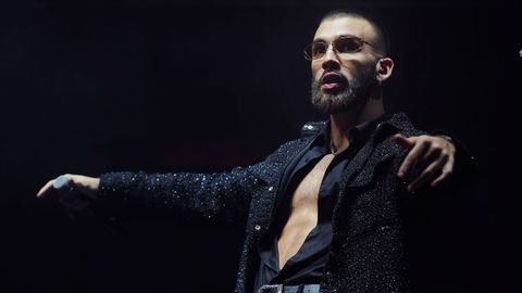 Manuel Turizo, durante su concierto en A Coru&ntilde;a el pasado mes de octubre