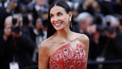 Demi Moore llegando al estreno de �Kinds of Kindness�