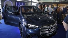 Presentaci�n de los nuevos modelos de Mercedes en el concesionario Louzao de Ourense