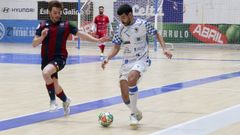 Partido entre O Parrulo y Levante disputado en noviembre en A Malata.