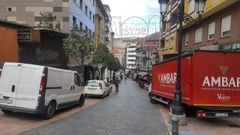 Cartel luminoso de la calle Gascona de Oviedo