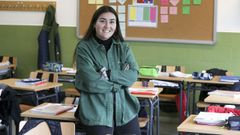 Milagros Pati�o cubre una baja por covid en el IES Sof�a Casanova de Ferrol