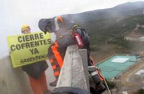 Los ecologistas entraron hace tres a�os en la central nuclear de Cofrentes, lo que motiv� el juicio. 