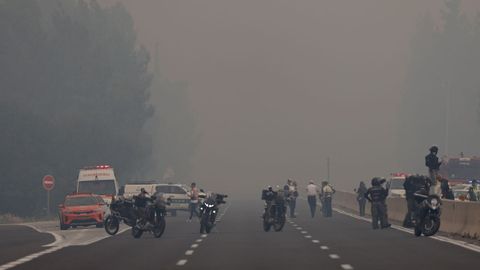 Incendio en las inmediaciones de Jerusalén, en Israel