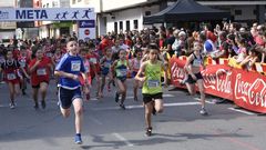 Multitudinaria carrera popular en Vimianzo