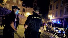 Controles combinados de la Polic�a Nacional, Auton�mica y Local en las noches de la capital ourensana