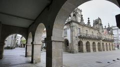 Foto de archivo de la fachada del consistorio lucense