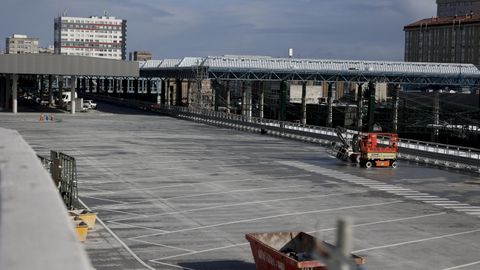 Estaci�n de autobuses de la intermodal de A Coru�a