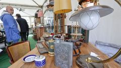 Feria de antig�edades de Sarria, el a�o pasado
