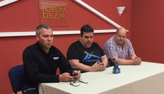 Jos� Luis Pereira, Jos� Antonio Gonz�lez y Fernando Asorey abordaron ayer la actualidad del club.
