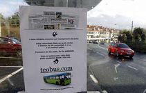 La plataforma teense demanda desde hace a�os m�s buses con mejores horarios. 