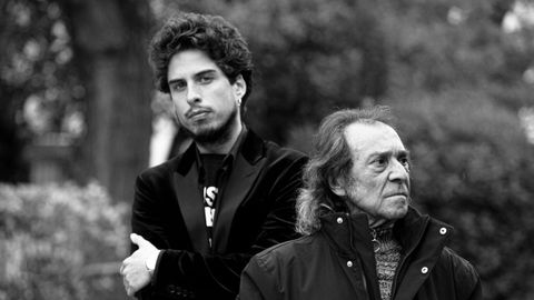 Kiki Morente, en una imagen promocional junto a Juan Habichuela