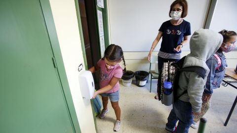 Vuelta al cole en el colegio de Barcelos